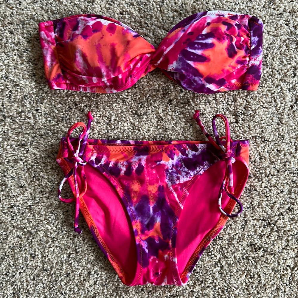 Victoria's Secret Tie Dye Bikini Swimsuit Small/X Small
